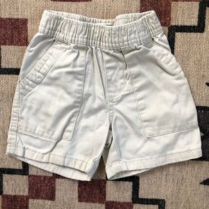 High waist kids shorts